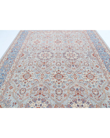 Ariana 8' 10" X 11' 4" Hand Knotted Wool Rug 8' 10" X 11' 4" (269 X 345) / Grey / Wool