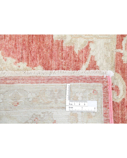 Ariana 4' 11" X 6' 7" Hand Knotted Wool Rug 4' 11" X 6' 7" (150 X 201) / Pink / Wool