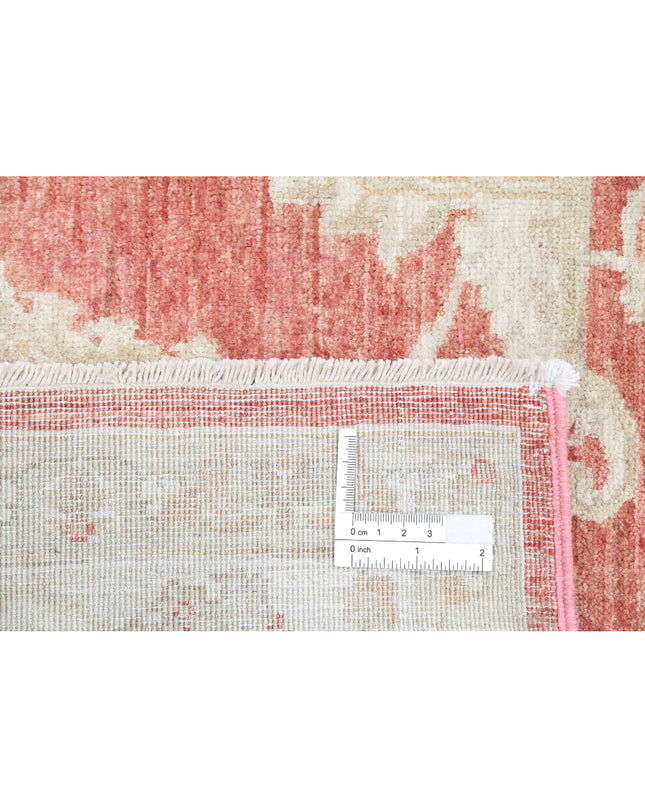 Ariana 4' 11" X 6' 7" Hand Knotted Wool Rug 4' 11" X 6' 7" (150 X 201) / Pink / Wool