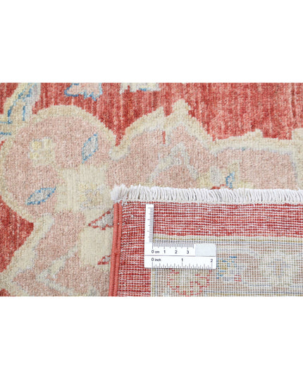 Ariana 6' 10" X 10' 1" Hand Knotted Wool Rug 6' 10" X 10' 1" (208 X 307) / Red / Wool