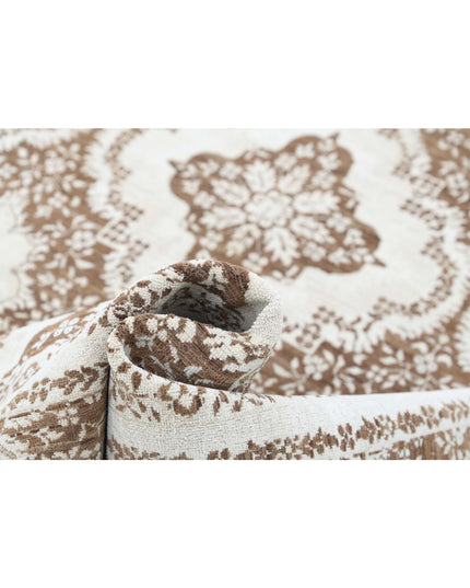 Ariana 8' 1" X 9' 7" Hand Knotted Wool Rug 8' 1" X 9' 7" (246 X 292) / Brown / Wool