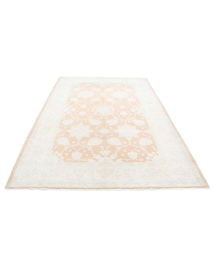 Ariana 6' 4" X 9' 4" Hand Knotted Wool Rug 6' 4" X 9' 4" (193 X 284) / Rust / Wool