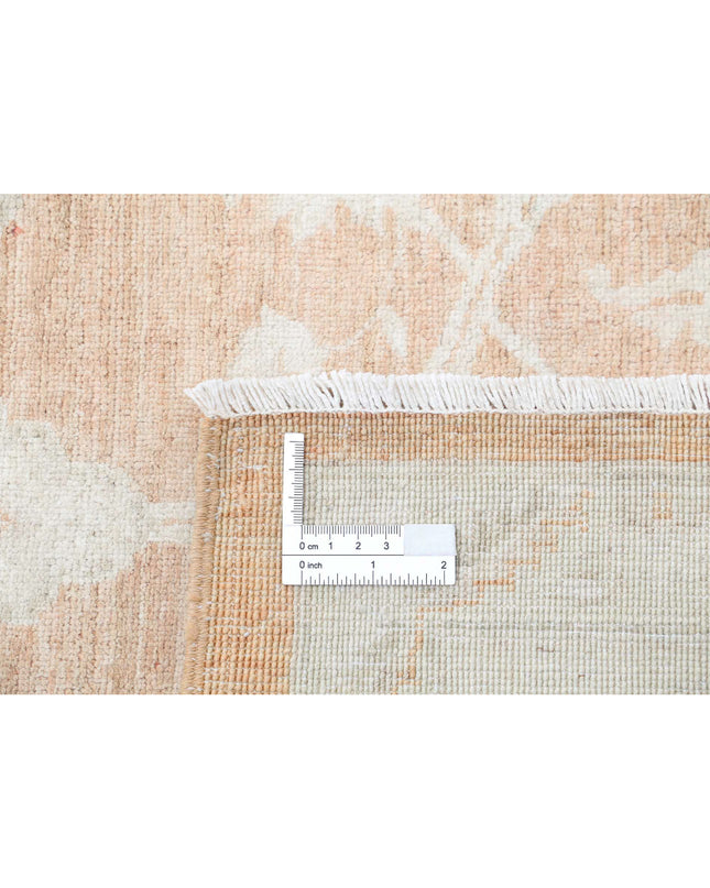 Ariana 6' 4" X 9' 4" Hand Knotted Wool Rug 6' 4" X 9' 4" (193 X 284) / Rust / Wool