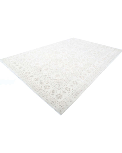 Ariana 9' 7" X 14' 7" Hand Knotted Wool Rug 9' 7" X 14' 7" (292 X 444) / Ivory / Wool