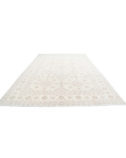 Ariana 9' 7" X 14' 7" Hand Knotted Wool Rug 9' 7" X 14' 7" (292 X 444) / Ivory / Wool