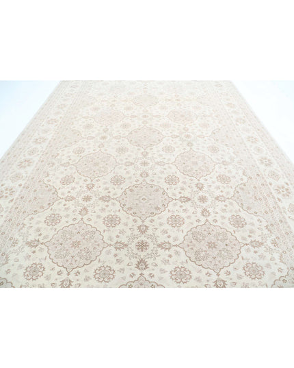 Ariana 9' 7" X 14' 7" Hand Knotted Wool Rug 9' 7" X 14' 7" (292 X 444) / Ivory / Wool
