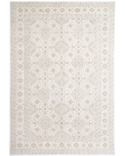 Ariana 9' 7" X 14' 7" Hand Knotted Wool Rug 9' 7" X 14' 7" (292 X 444) / Ivory / Wool
