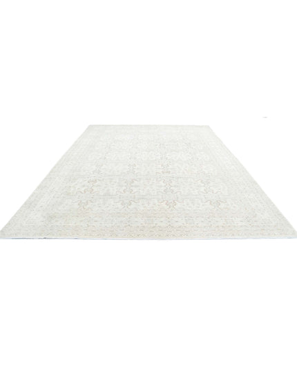 Ariana 9' 10" X 13' 5" Hand Knotted Wool Rug 9' 10" X 13' 5" (300 X 409) / Ivory / Wool