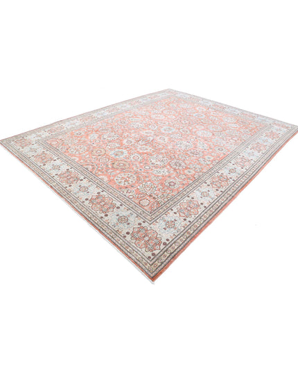 Ariana 8' 10" X 11' 7" Hand Knotted Wool Rug 8' 10" X 11' 7" (269 X 353) / Pink / Wool