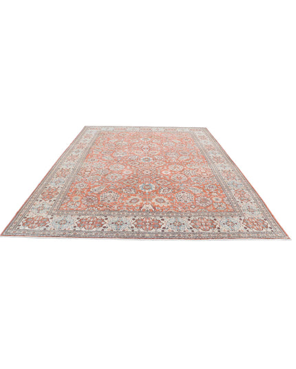 Ariana 8' 10" X 11' 7" Hand Knotted Wool Rug 8' 10" X 11' 7" (269 X 353) / Pink / Wool