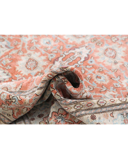 Ariana 8' 10" X 11' 7" Hand Knotted Wool Rug 8' 10" X 11' 7" (269 X 353) / Pink / Wool