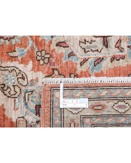 Ariana 8' 10" X 11' 7" Hand Knotted Wool Rug 8' 10" X 11' 7" (269 X 353) / Pink / Wool