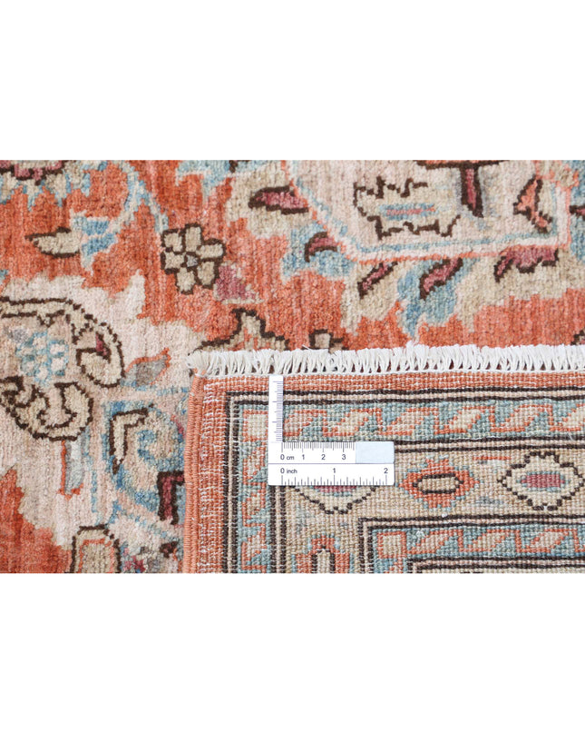 Ariana 8' 10" X 11' 7" Hand Knotted Wool Rug 8' 10" X 11' 7" (269 X 353) / Pink / Wool