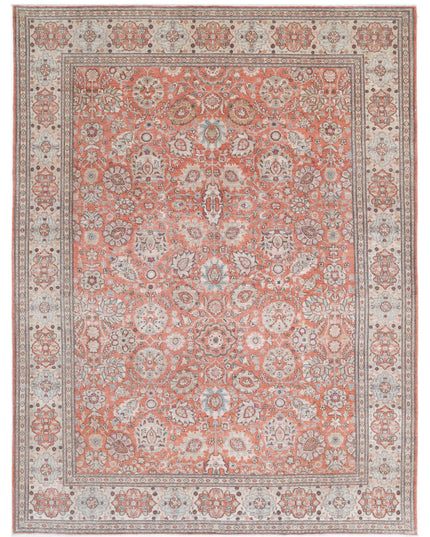 Ariana 8' 10" X 11' 7" Hand Knotted Wool Rug 8' 10" X 11' 7" (269 X 353) / Pink / Wool