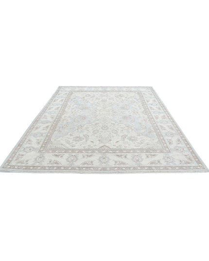 Ariana 7' 11" X 10' 2" Hand Knotted Wool Rug 7' 11" X 10' 2" (241 X 310) / Ivory / Wool