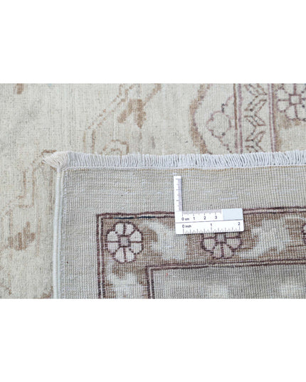 Ariana 7' 11" X 10' 2" Hand Knotted Wool Rug 7' 11" X 10' 2" (241 X 310) / Ivory / Wool