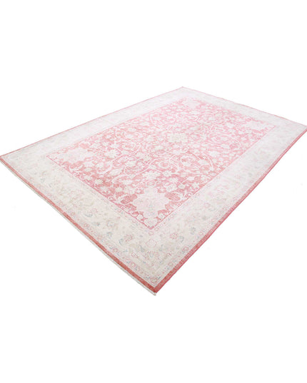 Ariana 6' 10" X 10' 0" Hand Knotted Wool Rug 6' 10" X 10' 0" (208 X 305) / Red / Wool