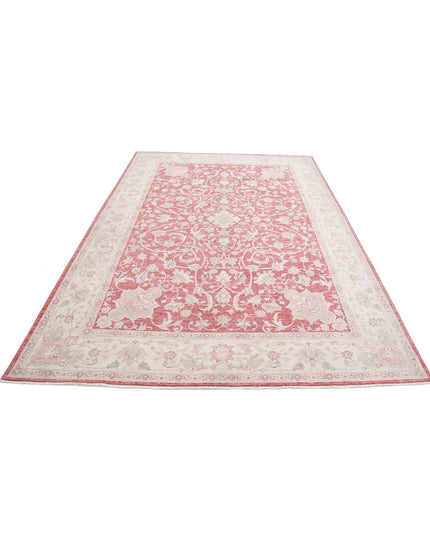 Ariana 6' 10" X 10' 0" Hand Knotted Wool Rug 6' 10" X 10' 0" (208 X 305) / Red / Wool