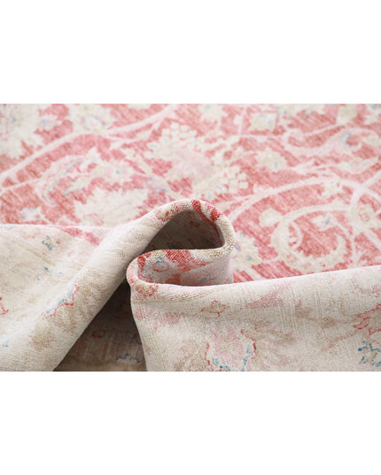 Ariana 6' 10" X 10' 0" Hand Knotted Wool Rug 6' 10" X 10' 0" (208 X 305) / Red / Wool