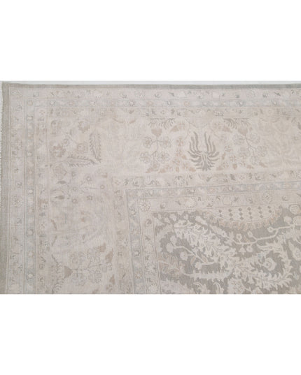 Ariana 13' 8" X 21' 3" Hand Knotted Wool Rug 13' 8" X 21' 3" (417 X 648) / Grey / Wool