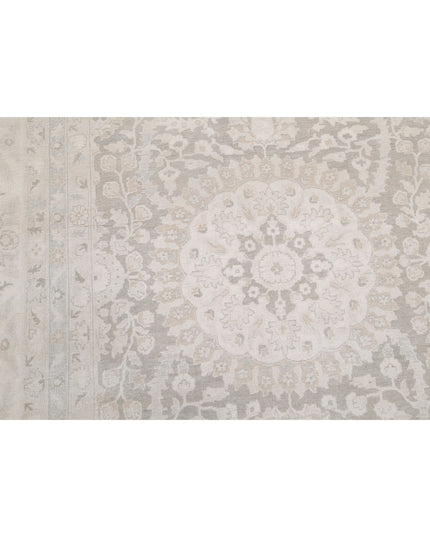Ariana 13' 8" X 21' 3" Hand Knotted Wool Rug 13' 8" X 21' 3" (417 X 648) / Grey / Wool