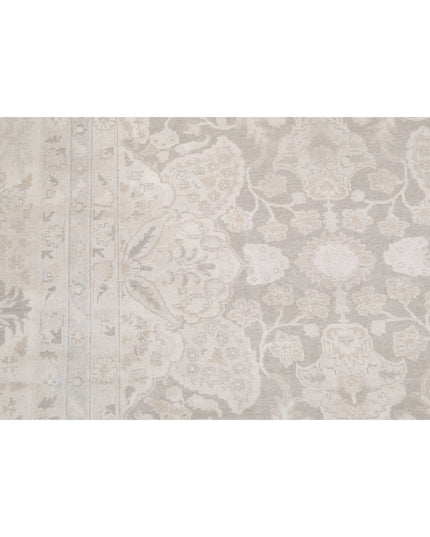 Ariana 13' 8" X 21' 3" Hand Knotted Wool Rug 13' 8" X 21' 3" (417 X 648) / Grey / Wool