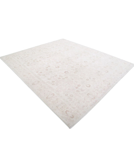 Ariana 8' 1" X 9' 5" Hand Knotted Wool Rug 8' 1" X 9' 5" (246 X 287) / Ivory / Wool
