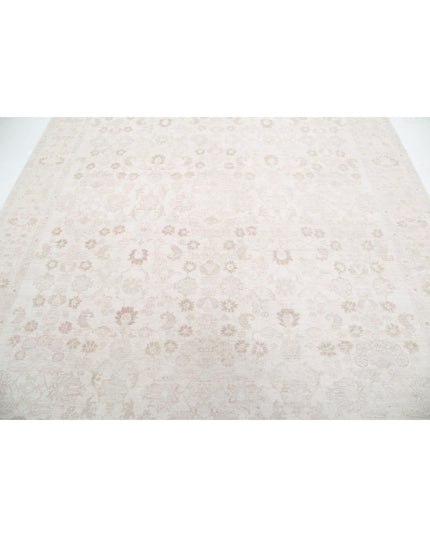 Ariana 8' 1" X 9' 5" Hand Knotted Wool Rug 8' 1" X 9' 5" (246 X 287) / Ivory / Wool