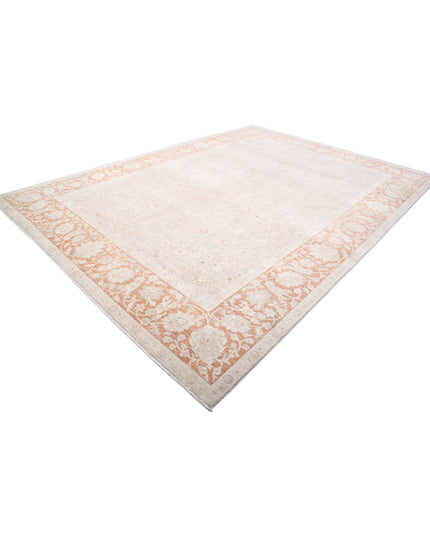 Ariana 9' 10" X 13' 5" Hand Knotted Wool Rug 9' 10" X 13' 5" (300 X 409) / Beige / Wool