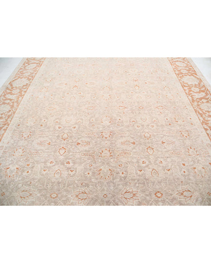 Ariana 9' 10" X 13' 5" Hand Knotted Wool Rug 9' 10" X 13' 5" (300 X 409) / Beige / Wool