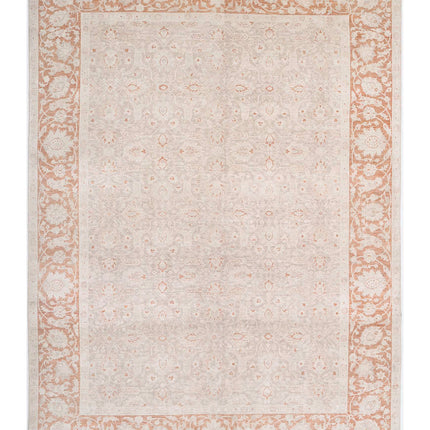 Ariana 9' 10" X 13' 5" Hand Knotted Wool Rug 9' 10" X 13' 5" (300 X 409) / Beige / Wool