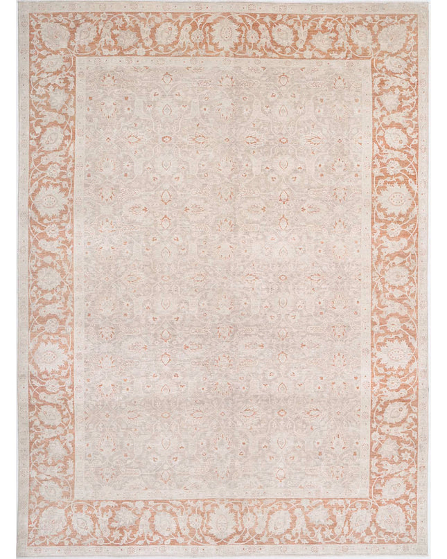 Ariana 9' 10" X 13' 5" Hand Knotted Wool Rug 9' 10" X 13' 5" (300 X 409) / Beige / Wool