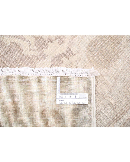 Ariana 4' 1" X 14' 3" Hand Knotted Wool Rug 4' 1" X 14' 3" (124 X 434) / Lilac / Wool