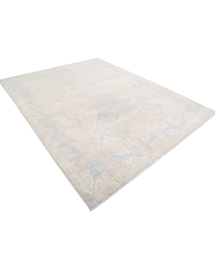 Ariana 7' 11" X 10' 0" Hand Knotted Wool Rug 7' 11" X 10' 0" (241 X 305) / Ivory / Wool