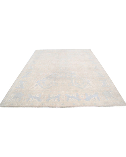Ariana 7' 11" X 10' 0" Hand Knotted Wool Rug 7' 11" X 10' 0" (241 X 305) / Ivory / Wool