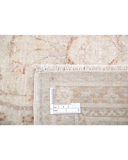 Ariana 8' 0" X 10' 7" Hand Knotted Wool Rug 8' 0" X 10' 7" (244 X 322) / Ivory / Wool