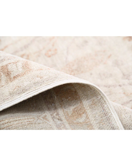 Ariana 8' 0" X 10' 7" Hand Knotted Wool Rug 8' 0" X 10' 7" (244 X 322) / Ivory / Wool