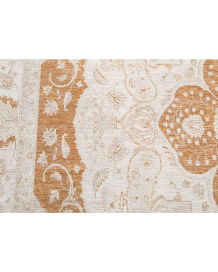 Ariana 8' 8" X 12' 9" Hand Knotted Wool Rug 8' 8" X 12' 9" (264 X 389) / Rust / Wool