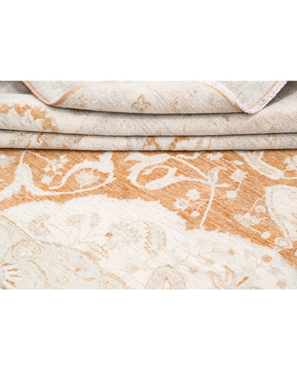 Ariana 8' 8" X 12' 9" Hand Knotted Wool Rug 8' 8" X 12' 9" (264 X 389) / Rust / Wool