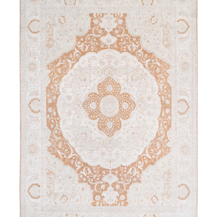 Ariana 8' 8" X 12' 9" Hand Knotted Wool Rug 8' 8" X 12' 9" (264 X 389) / Rust / Wool