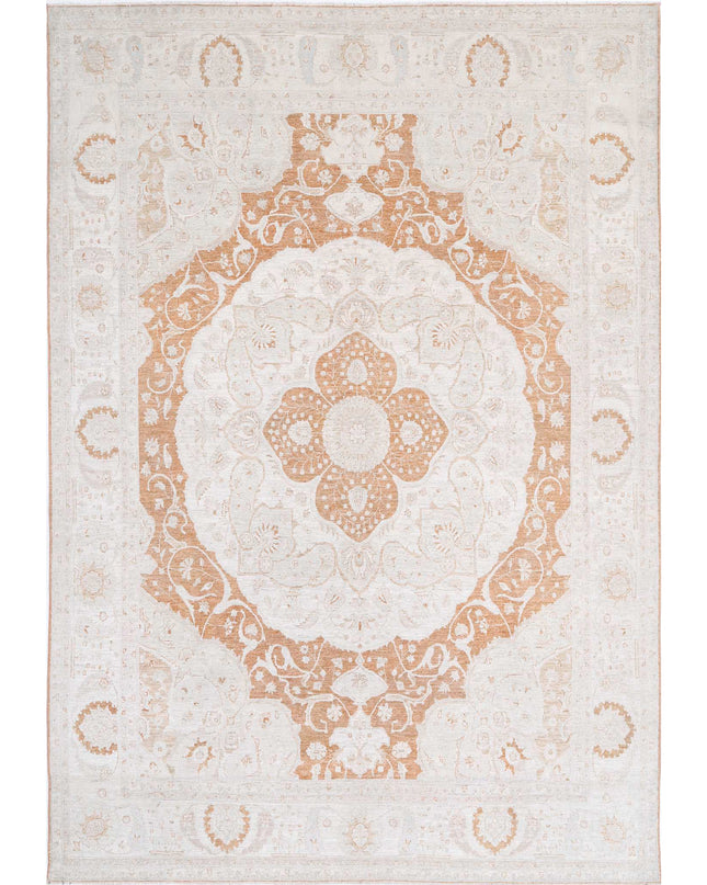 Ariana 8' 8" X 12' 9" Hand Knotted Wool Rug 8' 8" X 12' 9" (264 X 389) / Rust / Wool