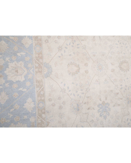 Ariana 9' 1" X 11' 11" Hand Knotted Wool Rug 9' 1" X 11' 11" (277 X 363) / Ivory / Wool