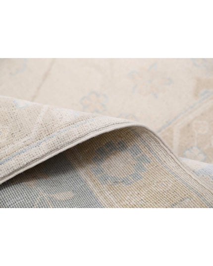 Ariana 9' 1" X 11' 11" Hand Knotted Wool Rug 9' 1" X 11' 11" (277 X 363) / Ivory / Wool