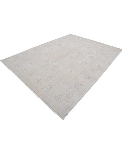 Ariana 7' 9" X 10' 5" Hand Knotted Wool Rug 7' 9" X 10' 5" (236 X 318) / Ivory / Wool