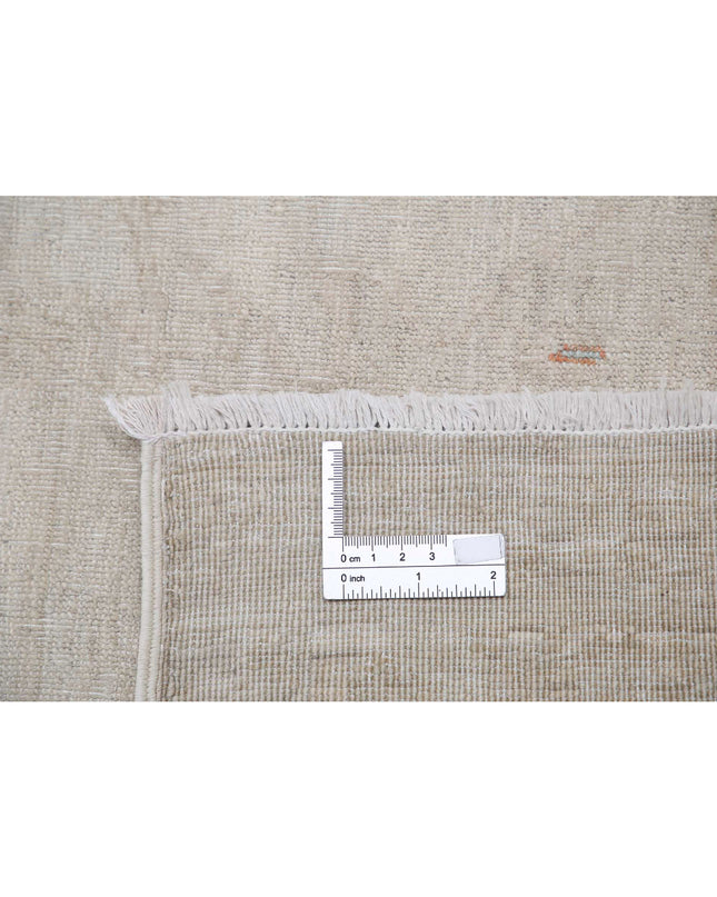 Ariana 7' 9" X 10' 5" Hand Knotted Wool Rug 7' 9" X 10' 5" (236 X 318) / Ivory / Wool