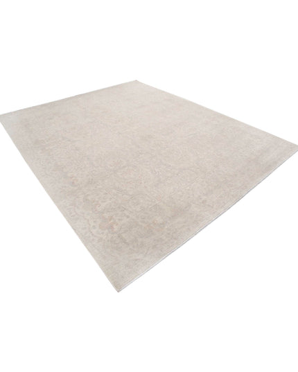 Ariana 8' 2" X 10' 1" Hand Knotted Wool Rug 8' 2" X 10' 1" (249 X 307) / Ivory / Wool