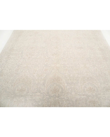 Ariana 8' 2" X 10' 1" Hand Knotted Wool Rug 8' 2" X 10' 1" (249 X 307) / Ivory / Wool
