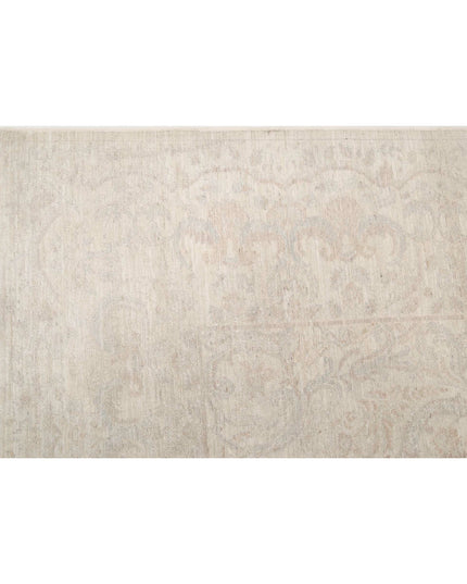 Ariana 8' 2" X 10' 1" Hand Knotted Wool Rug 8' 2" X 10' 1" (249 X 307) / Ivory / Wool