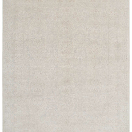 Ariana 8' 2" X 10' 1" Hand Knotted Wool Rug 8' 2" X 10' 1" (249 X 307) / Ivory / Wool