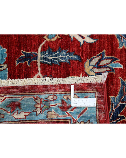 Ariana 9' 0" X 12' 0" Hand Knotted Wool Rug 9' 0" X 12' 0" (274 X 366) / Red / Wool
